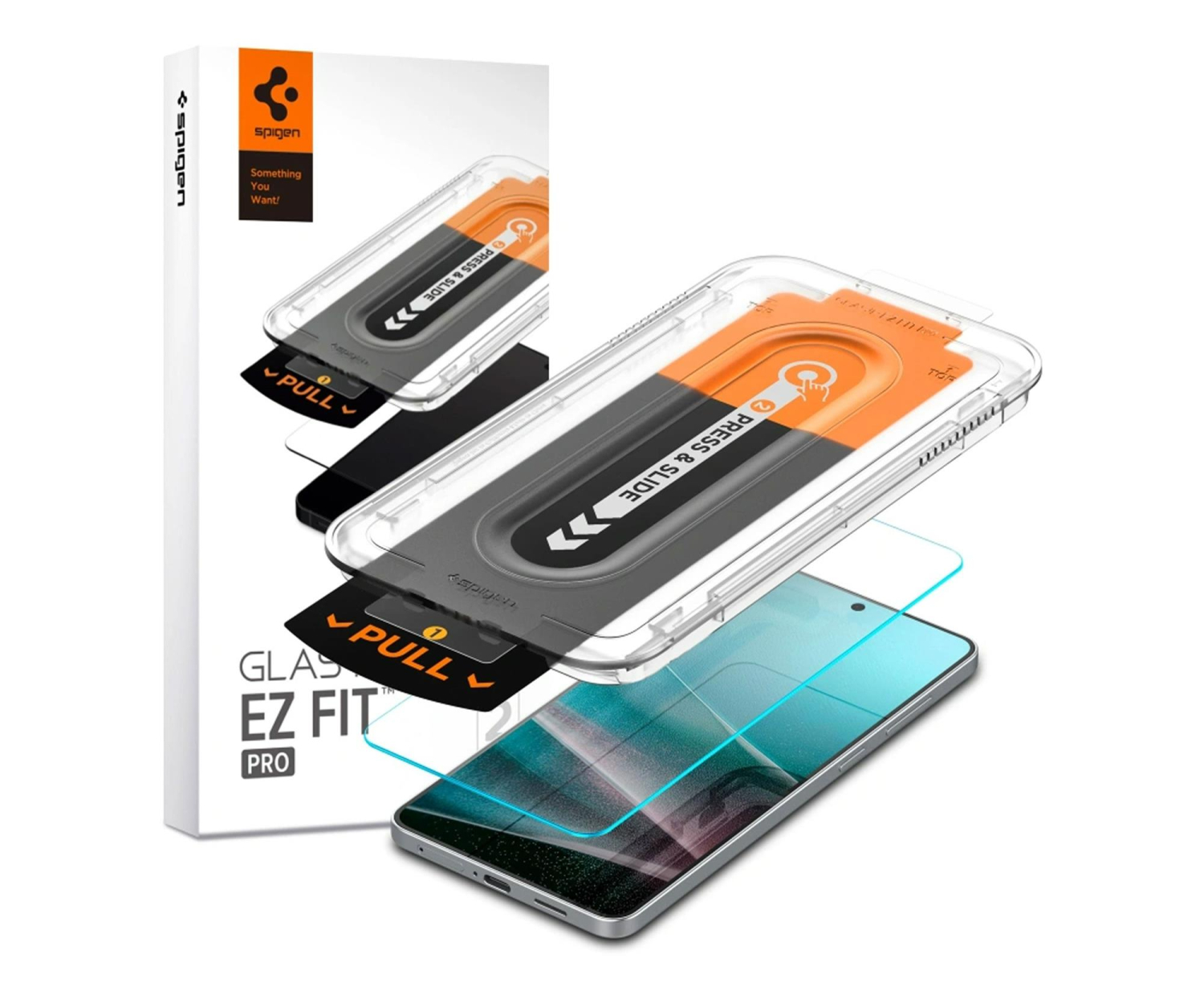 Spigen Szkło Hartowane Glas.Tr ”Ez Fit Pro” do Galaxy S25 Edge