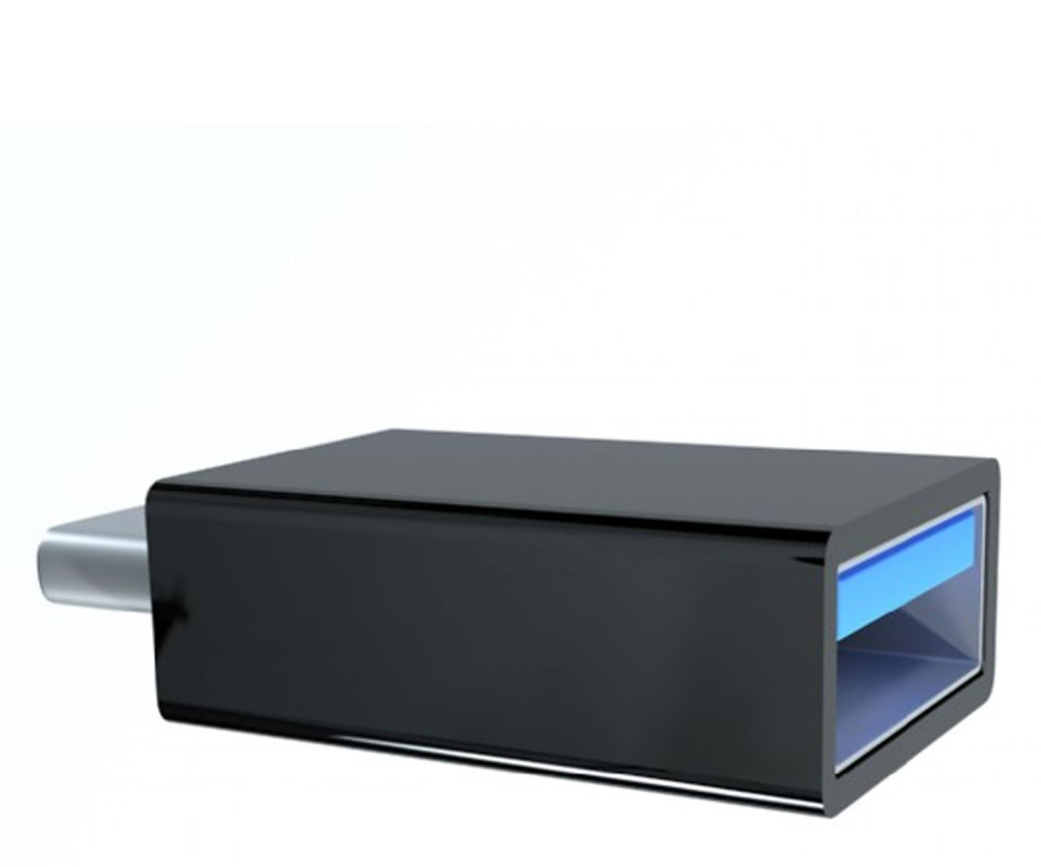 Gembird adapter usb 3.0 (f) - usb-c (m) czarny a-usb3-cmaf-01