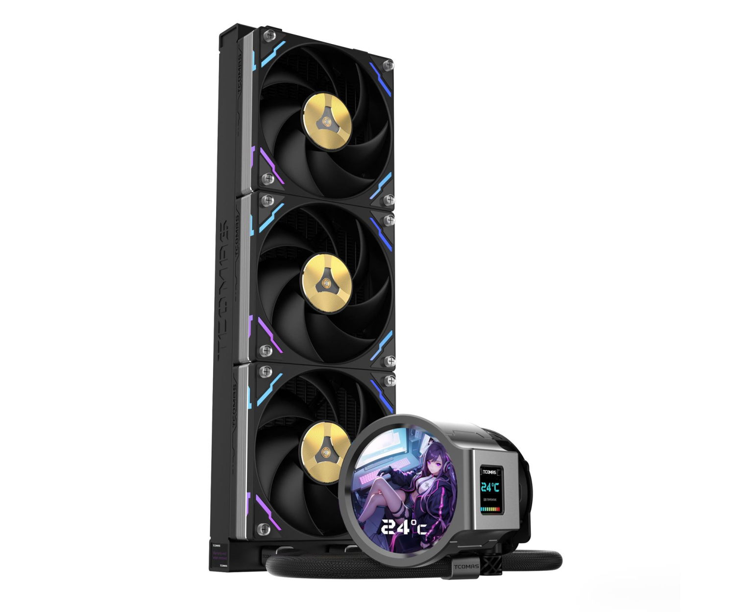 Tcomas LX800 PRO 360 3x120mm