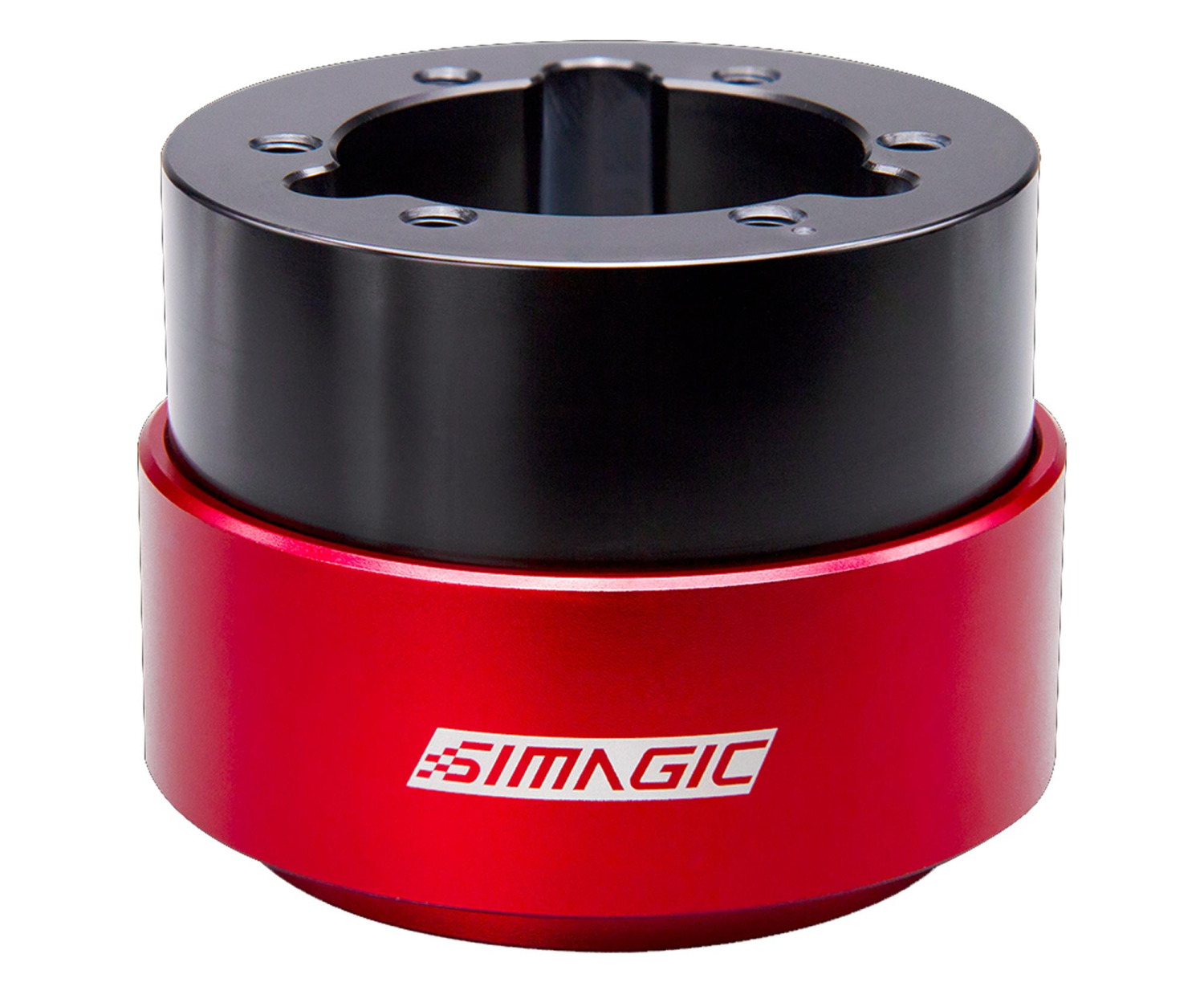 Simagic Quick Release 50 Szybkozłącza do kierownicy Aluminiowa Czarno-czerwony