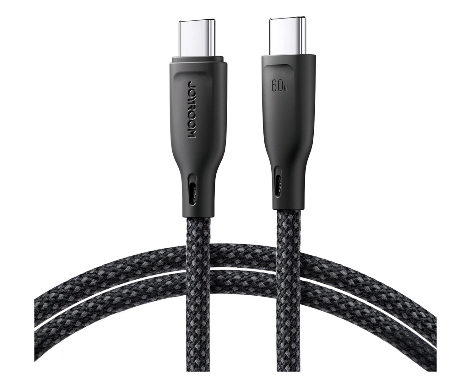 JoyRoom Multi-Color Series kabel USB-C / USB-C PD 60W 1m czarny