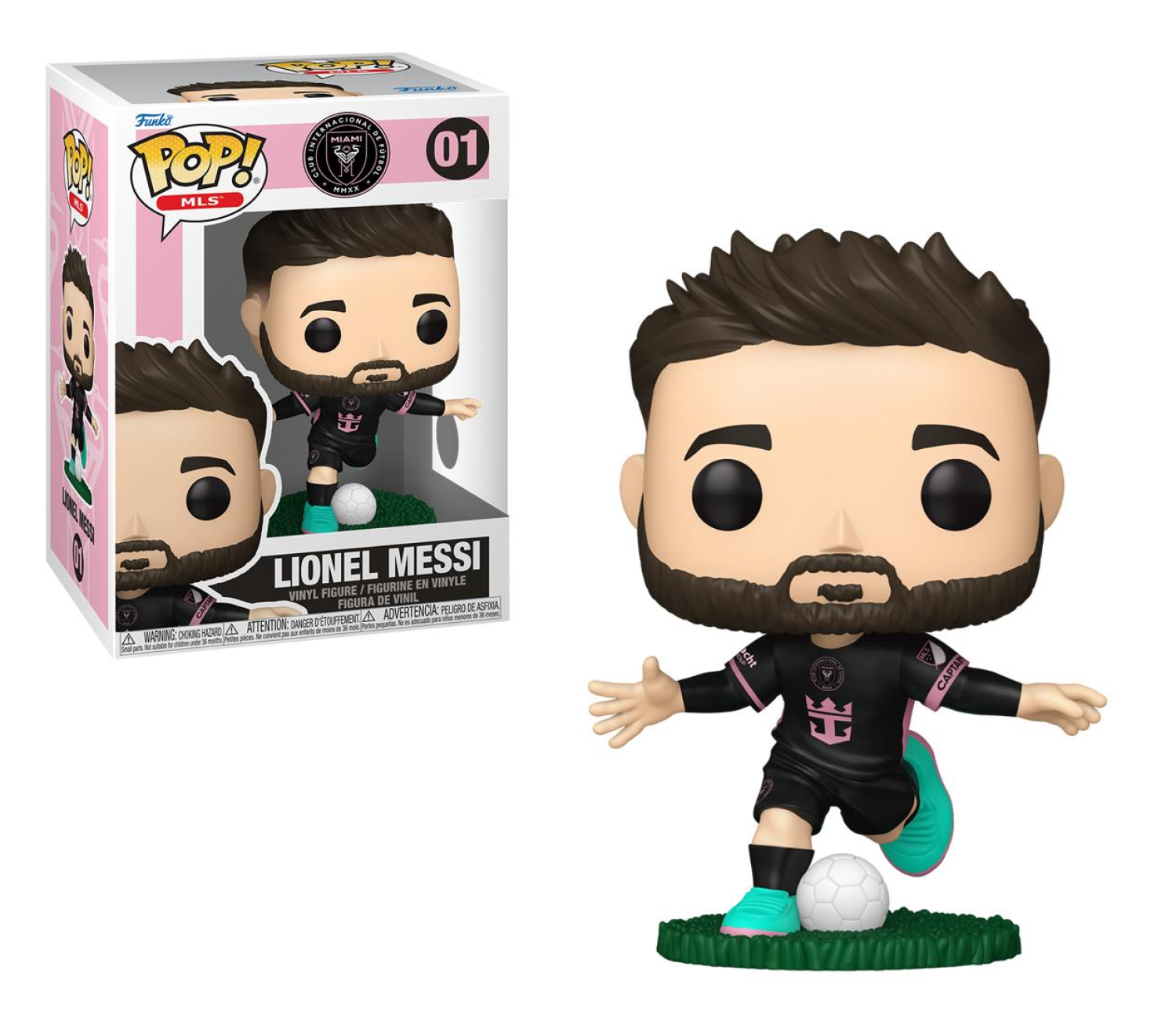 Funko POP MLS: Inter Miami - Lionel Messi (away)