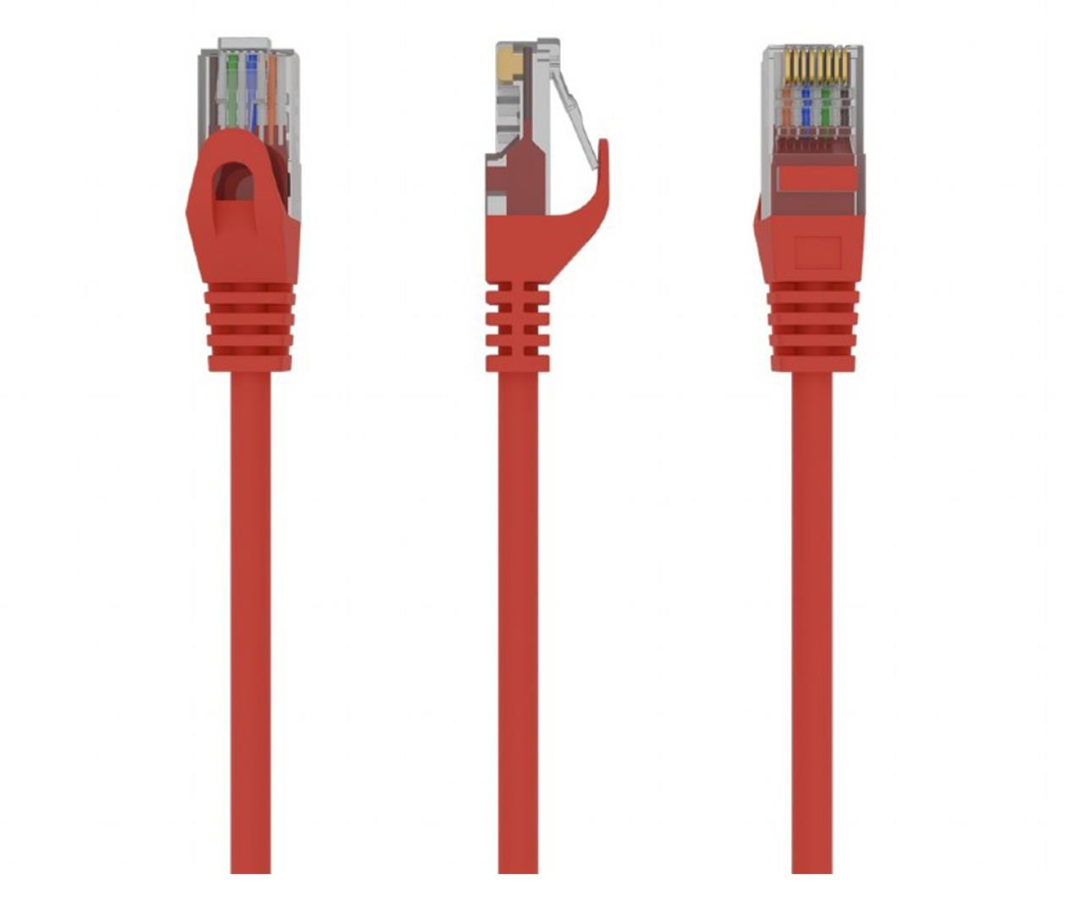 Gembird Patch cord kat.6, UTP, 1m, czerwony