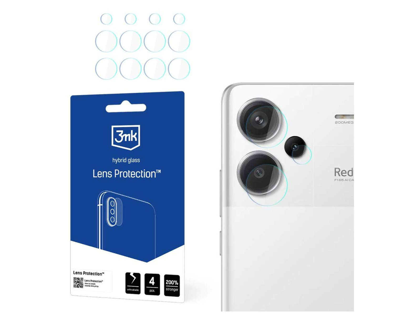 3mk Lens Protection do Redmi Note 13 Pro+