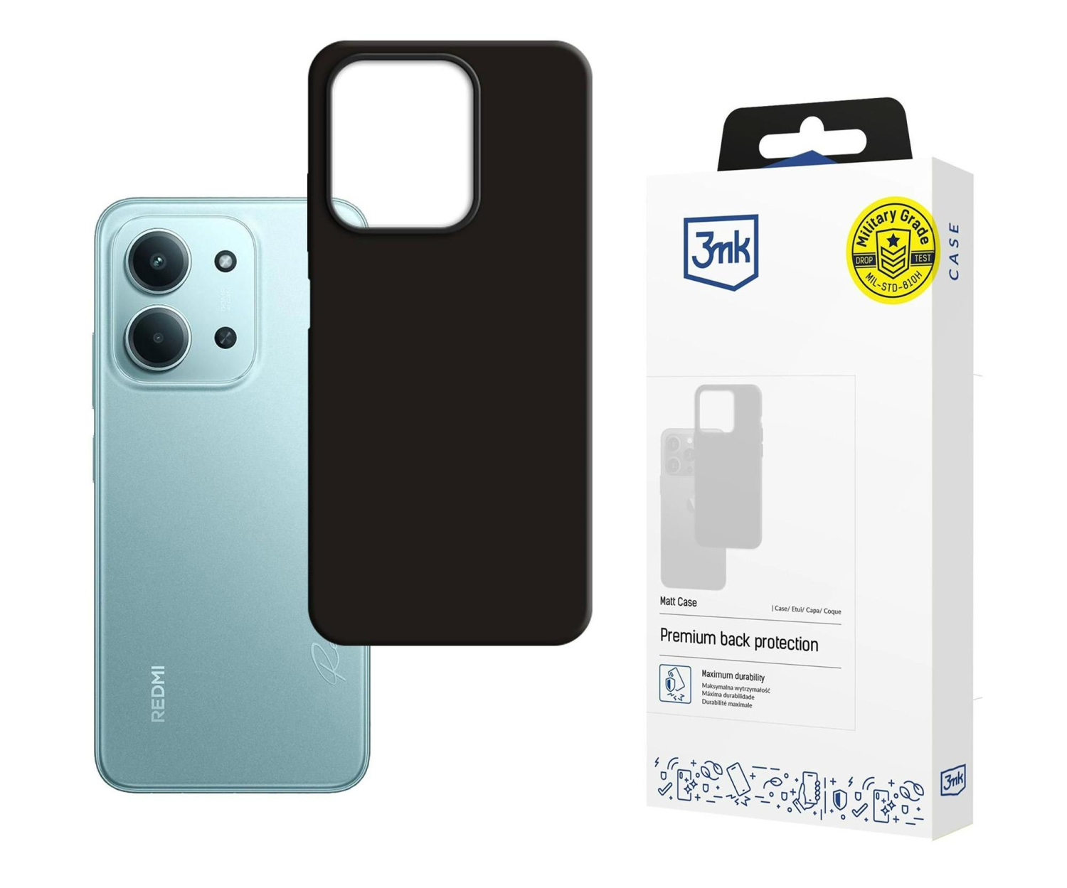 3mk Matt Case do Redmi 15C