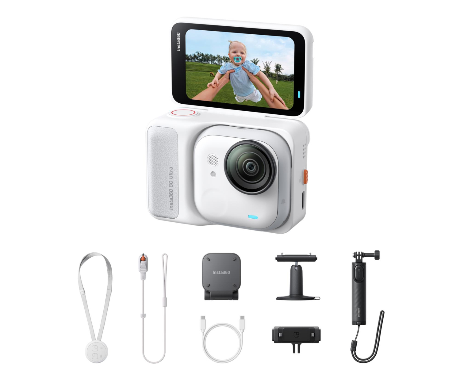 Insta360 GO Ultra Creator Bundle (Arctic White)