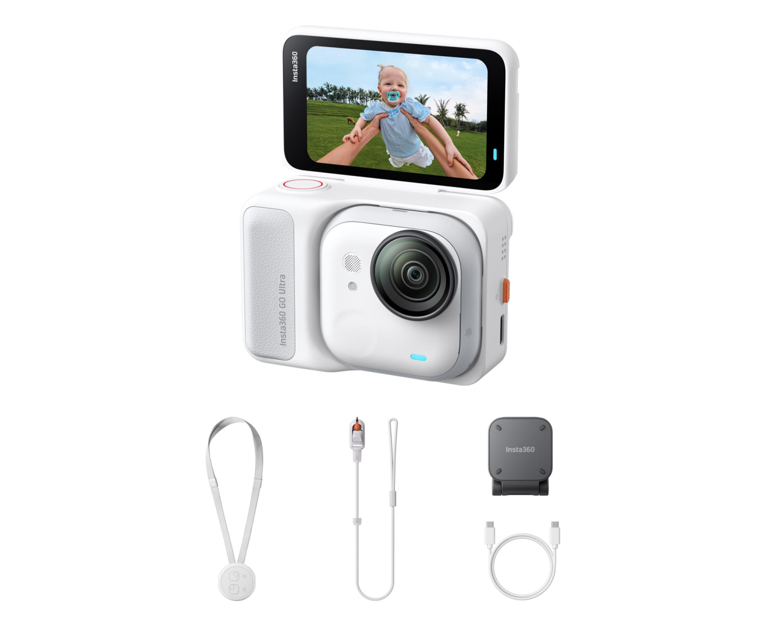 Insta360 GO Ultra Standard Bundle (Arctic White)