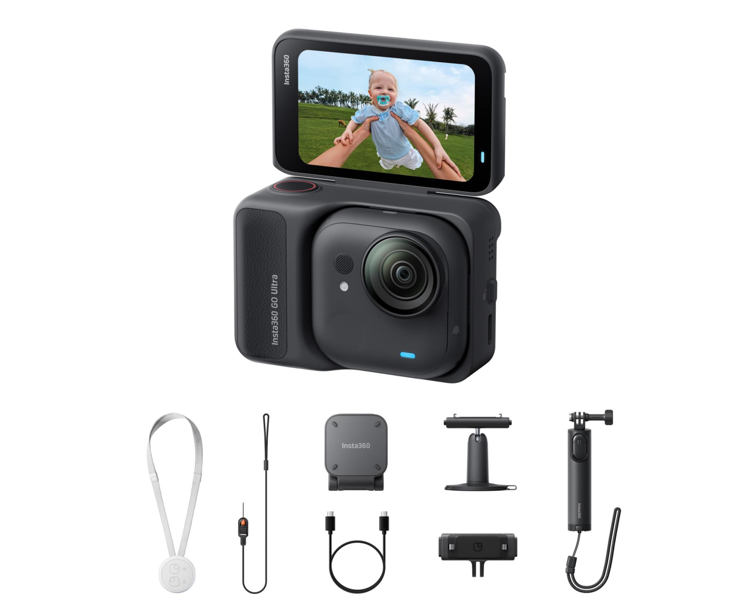 Insta360 GO Ultra Creator Bundle (Midnight Black)