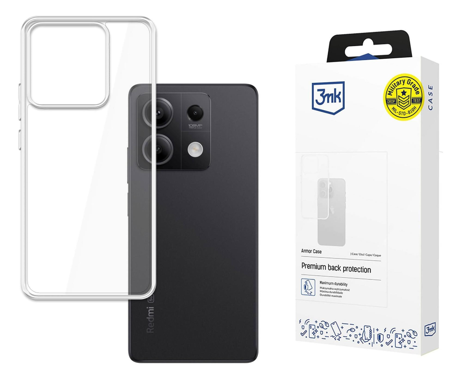 3mk Armor Case do Redmi Note 13 5G