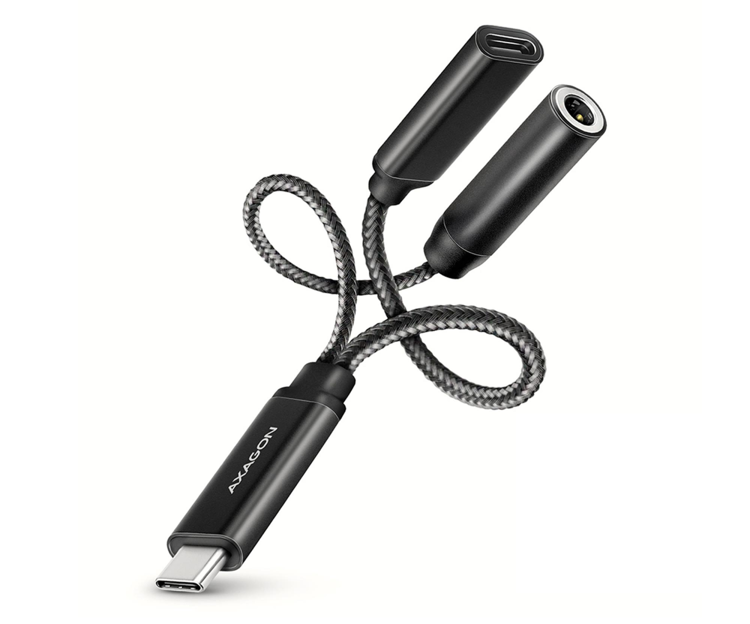 Axagon ADA-HCPD, USB-C - 3.5mm jack - Hi-Res DAC, 384kHz/32bit