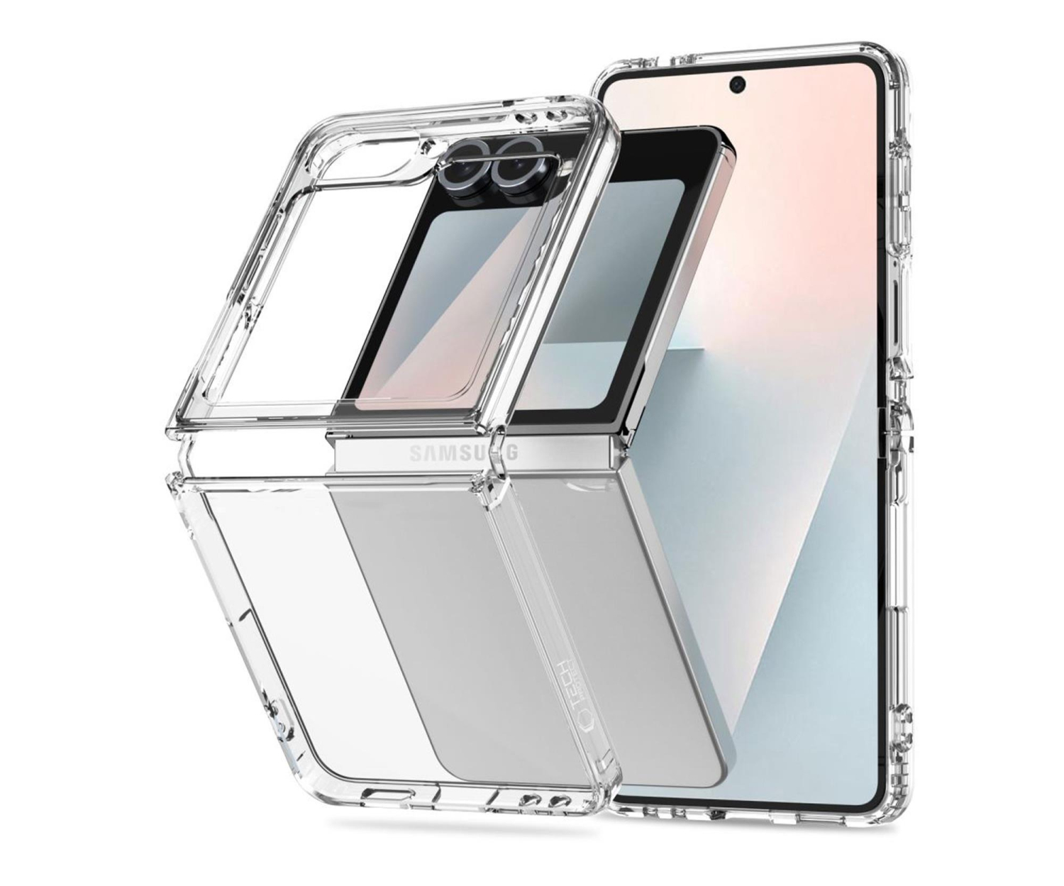 Tech-Protect FLEXAIR HYBRID GALAXY Z FLIP 6 / 7 FE CLEAR