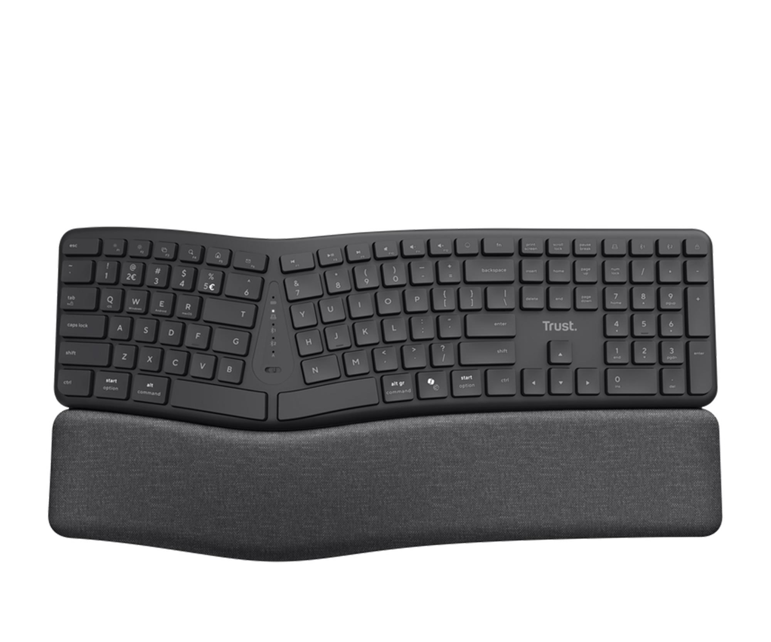 Trust Keyra Ergonomic Czarny