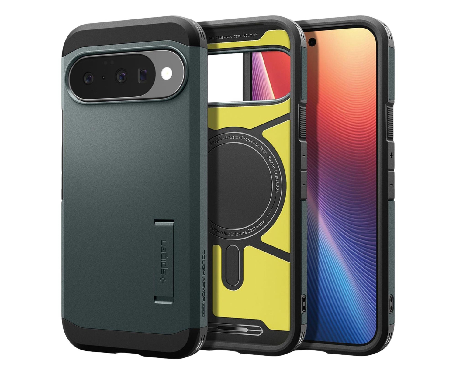 Spigen Tough Armor Mag Magsafe Google Pixel 10 / 10 Pro Abyss Green