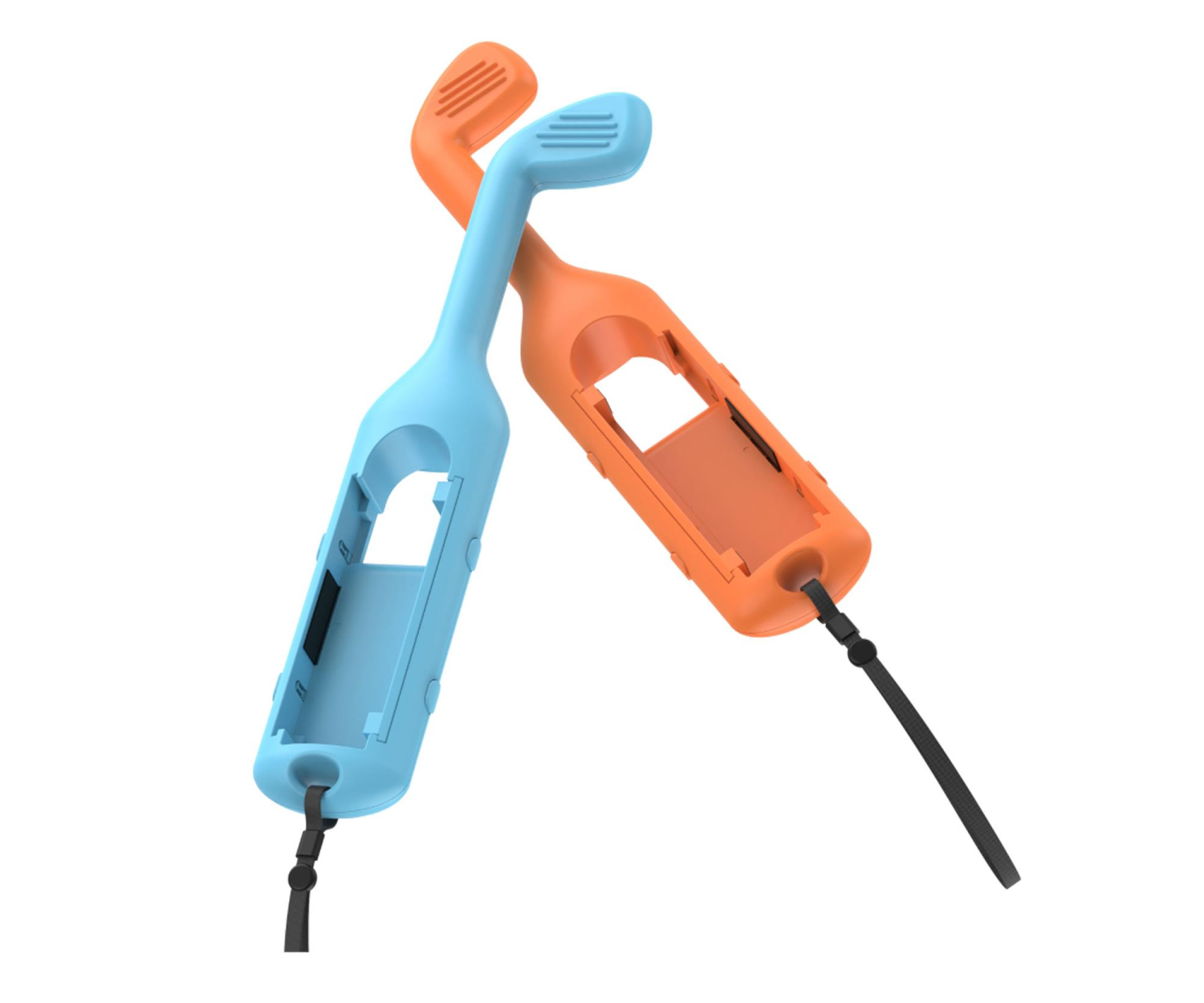 YAXO Uchwyt do Joy-Con GOLF SET do NS/NS2 Inferno Orange&Hydro Bl