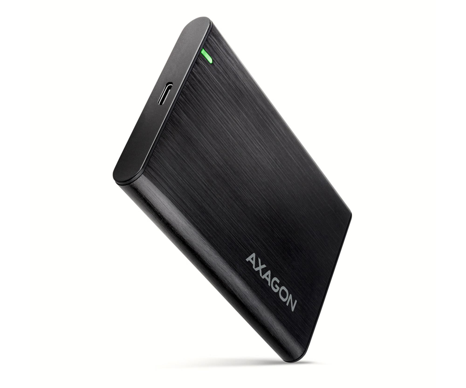 AXAGON EE25-A6C Bezśrubowa aluminiowa obudowa zewnętrzna USB-C 3.2 Gen 1 - SATA 6G dla 2.5" SSD/HDD