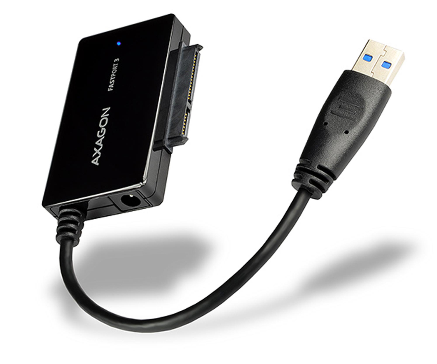 AXAGON ADSA-FP3 Adapter USB 3.2 Gen 1 - SATA 6G HDD FASTport3 (2.5", 3.5", 5.25") w tym zasilacz