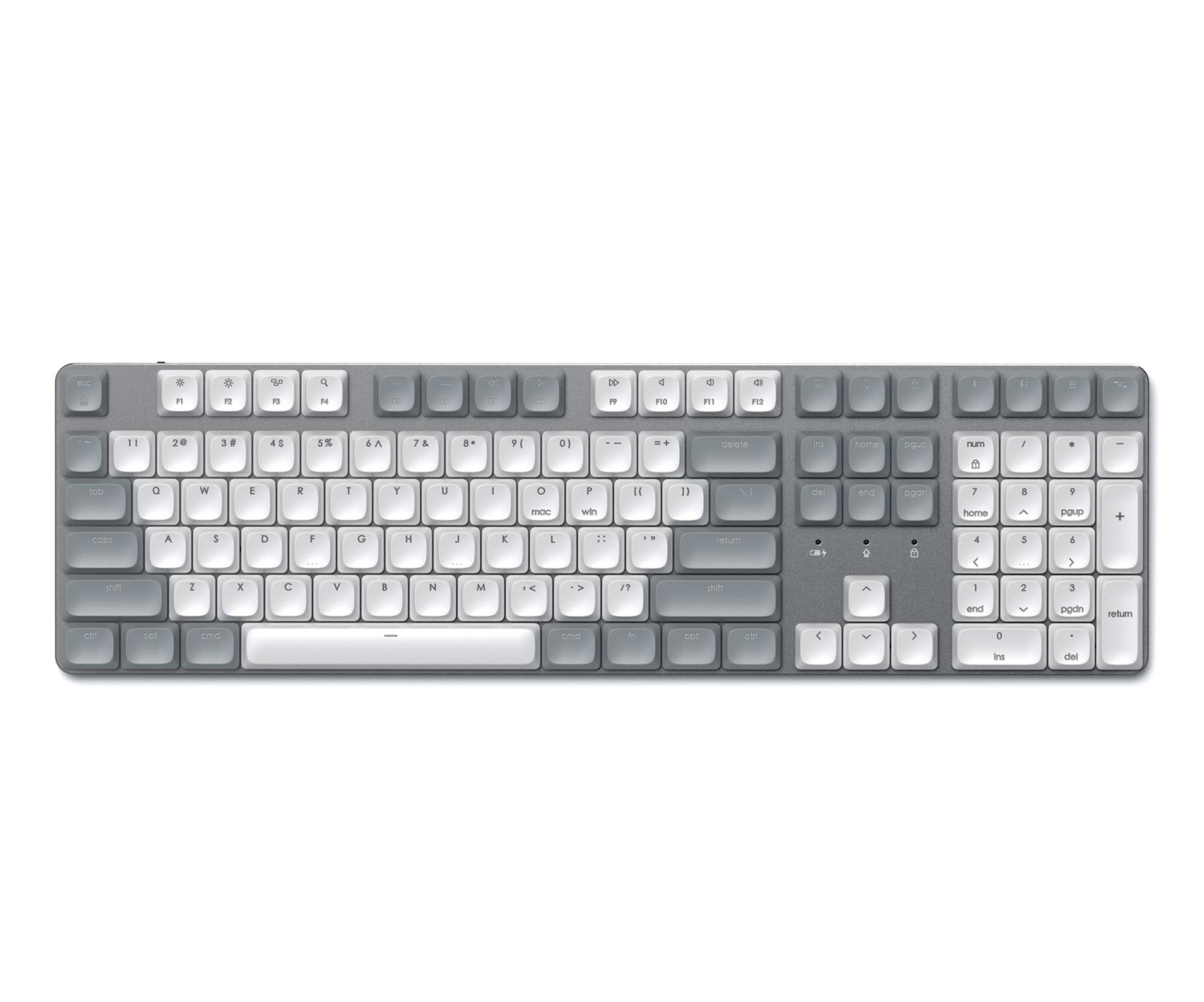 Satechi SM3 Slim Mechanical Backlit jasna z układem numerycznym