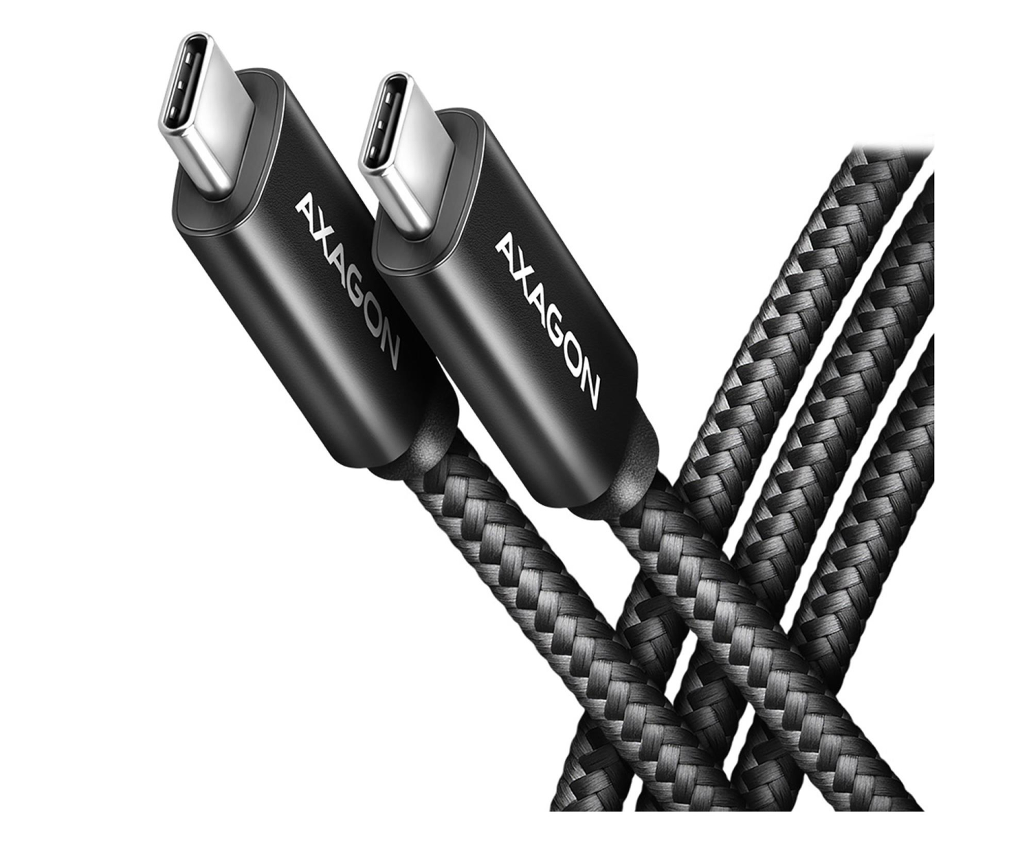 Axagon BUCM2-CM20AB, CHARGE kabel USB-C - USB-C, 2m, Hi-Speed USB