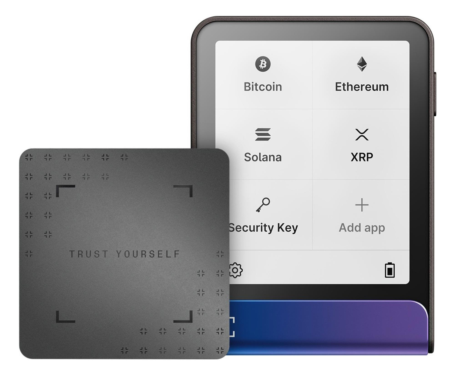 Ledger Flex Neptune Blue Crypto Hardware Wallet with Recovery Key