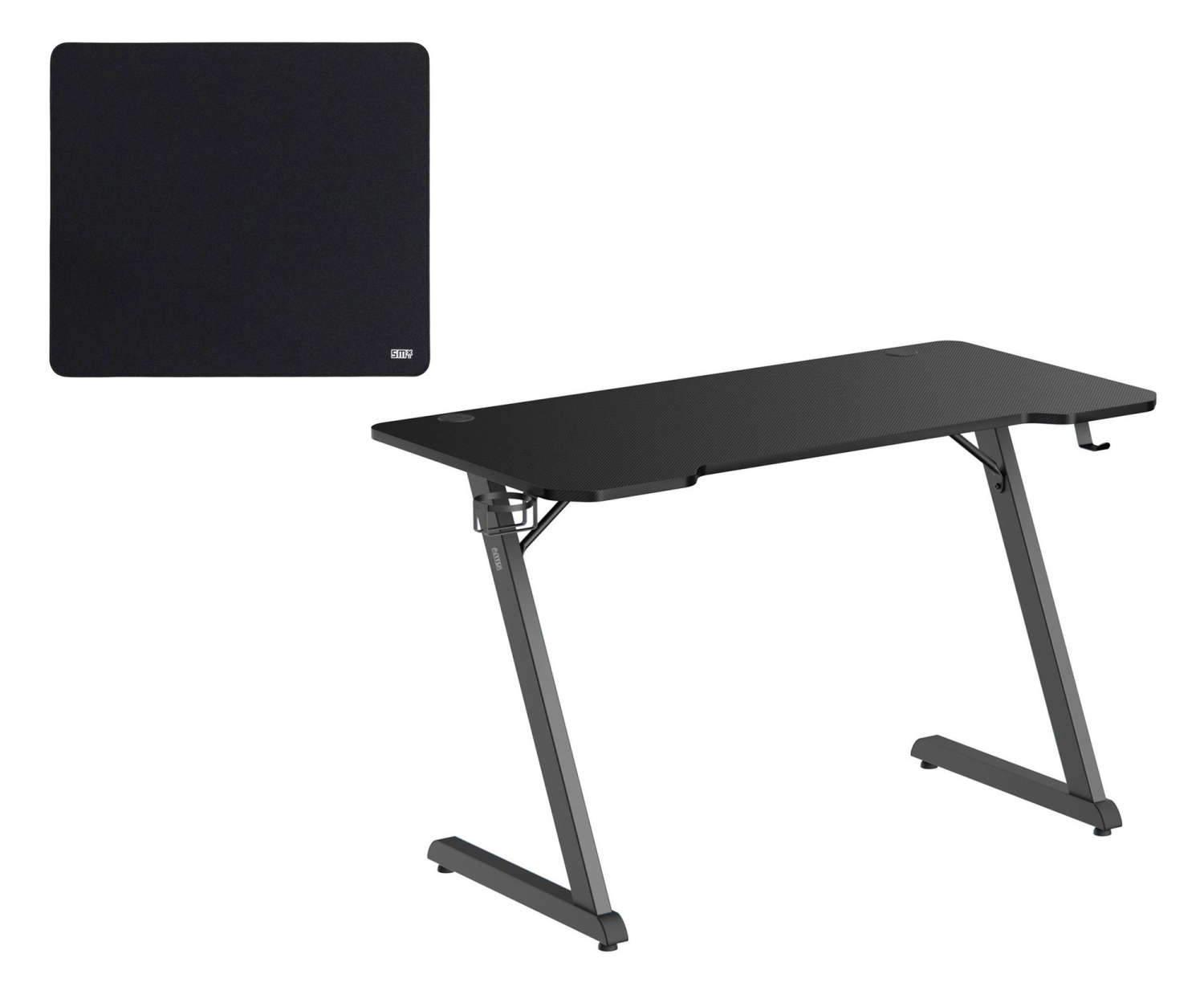 SMX Biurko CHAD 2 120cm + Speed Mouse Mat L Black