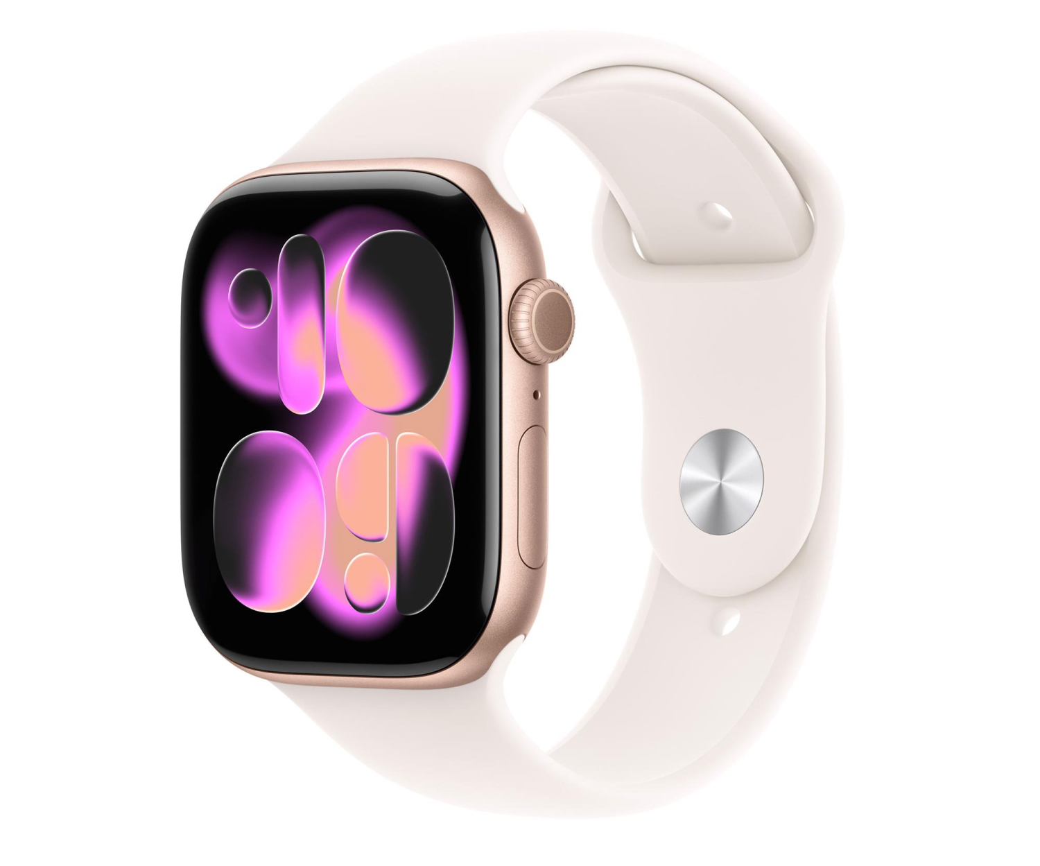 Apple Watch 11 42/Różowe Aluminum/Różowy Pasek M/L GPS