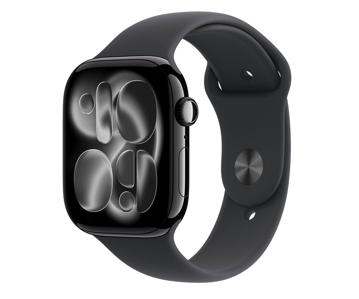 Apple Watch 11 46/Onyks Aluminum/Czarny Pasek  S/M GPS