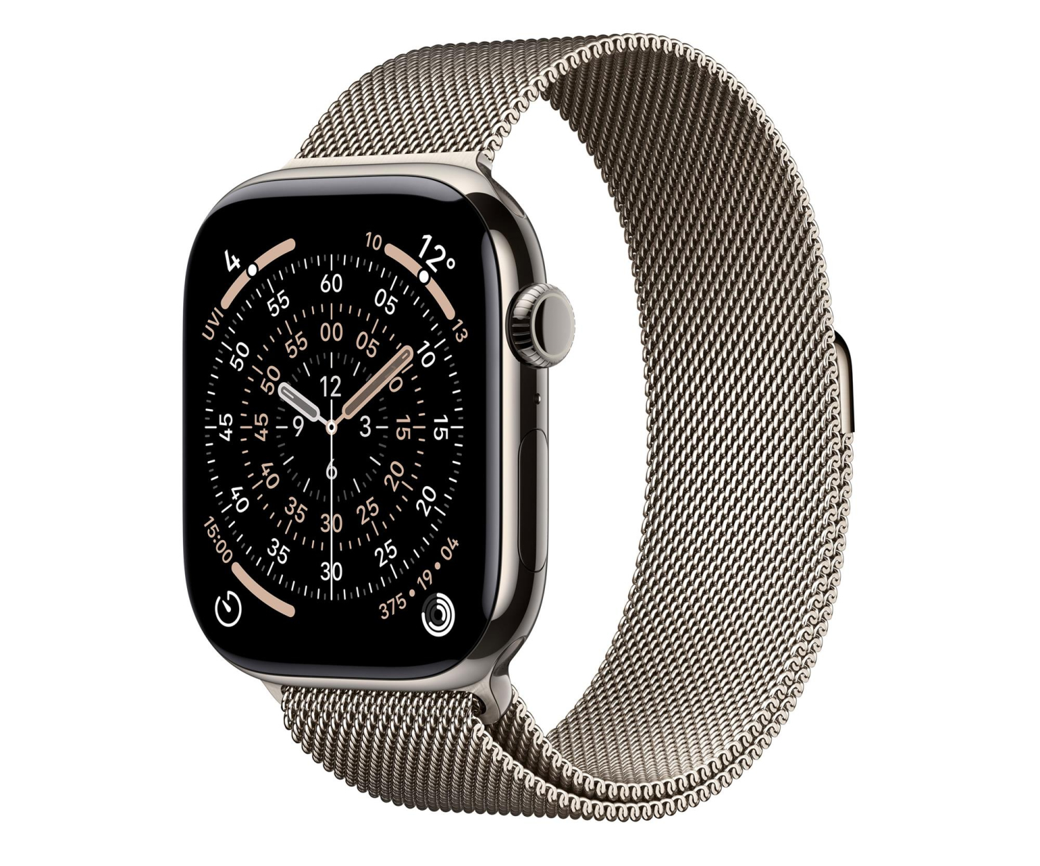 Apple Watch 11 42/Naturalny Tytan/Tytanowa bransoleta 5G