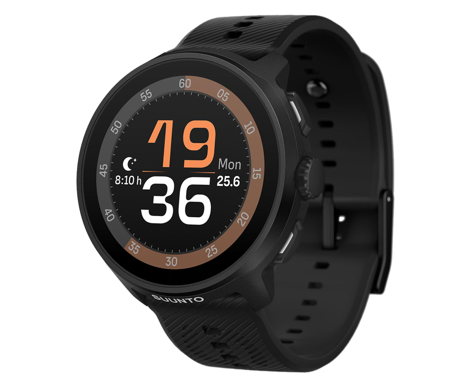 Suunto Run All Black Silicone