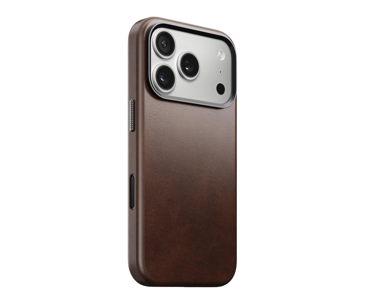 Nomad Traditional Leather Case do iPhone 17 Pro MagSafe brown