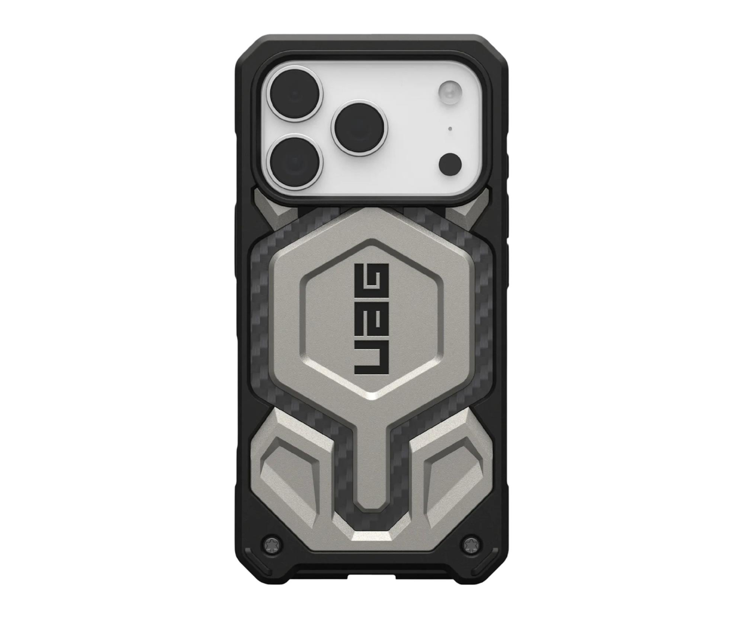 UAG Monarch Pro etui do iPhone 17 Pro MagSafe titanium