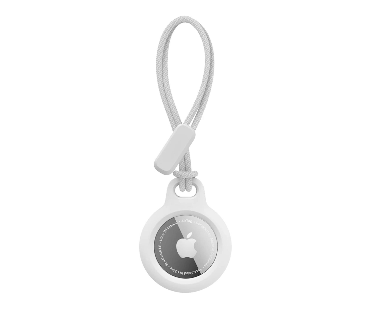 Mobile Origin Airtag Loop Case Holder A1 white