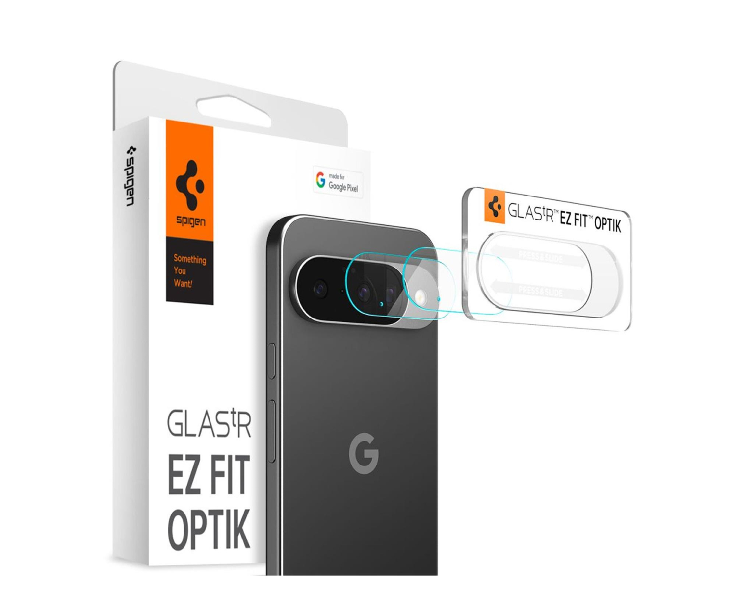 Spigen Optik Glas.Tr Camera Protector 2-Pack Google Pixel 10 Crysta