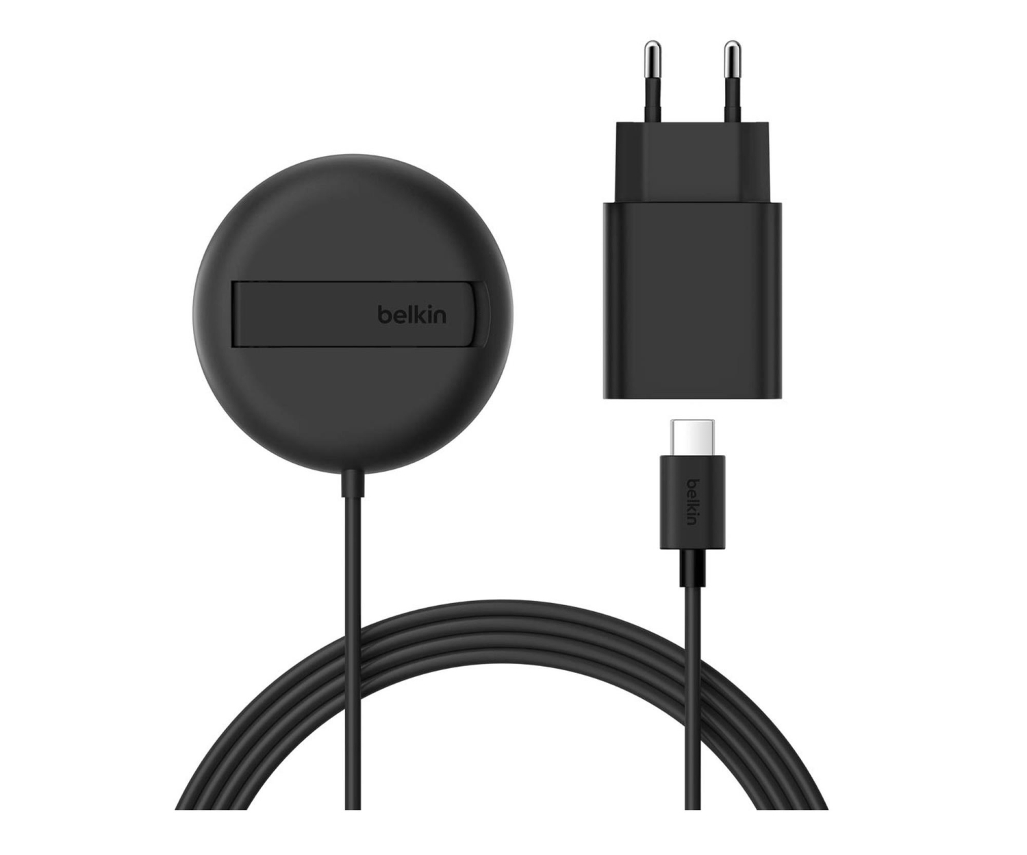 Belkin Ładowarka magnetyczna, Qi2 15W, rozkładana, zasilacz 20W, cz