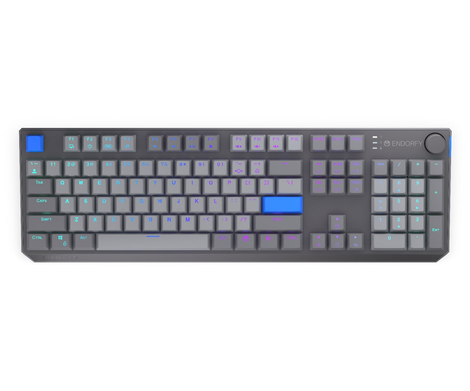 Endorfy Thock V2 Wireless Gateron Yellow Szary