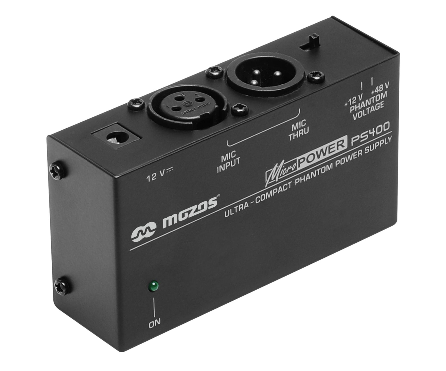 Mozos PS400 – kompaktowy zasilacz phantom 12V/48V
