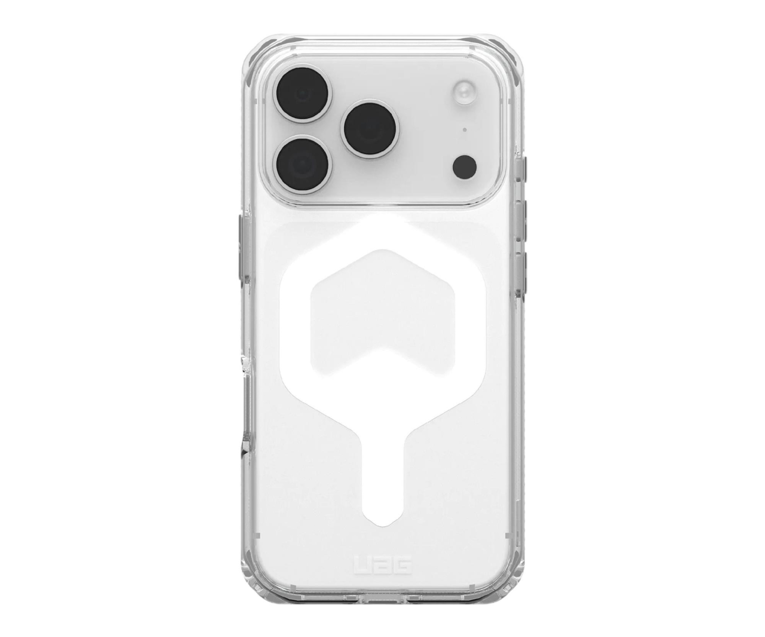 UAG Plyo etui do iPhone 17 Pro MagSafe ice/white
