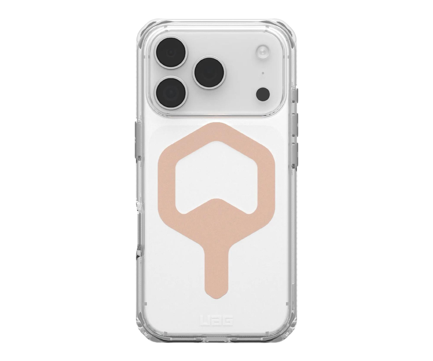 UAG Plyo etui do iPhone 17 Pro MagSafe ice / rose gold