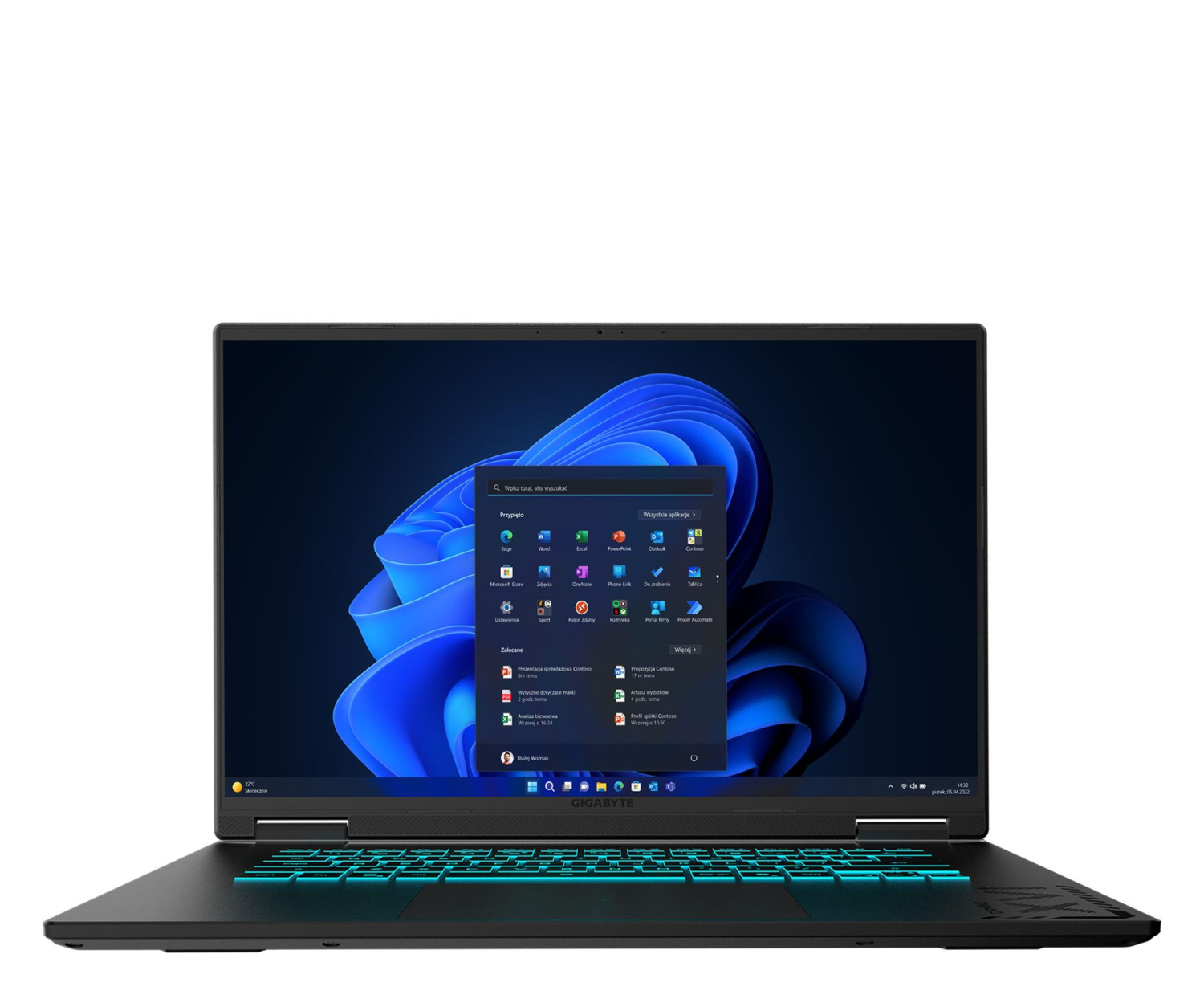 Gigabyte GAMING A16 PRO Core 7 240H/32GB/1TB/W11 RTX5080 165Hz