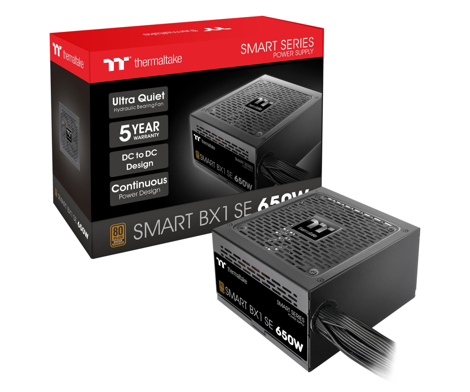 Thermaltake Zasilacz Smart BX1 SE 650W 80+ Bronze EU