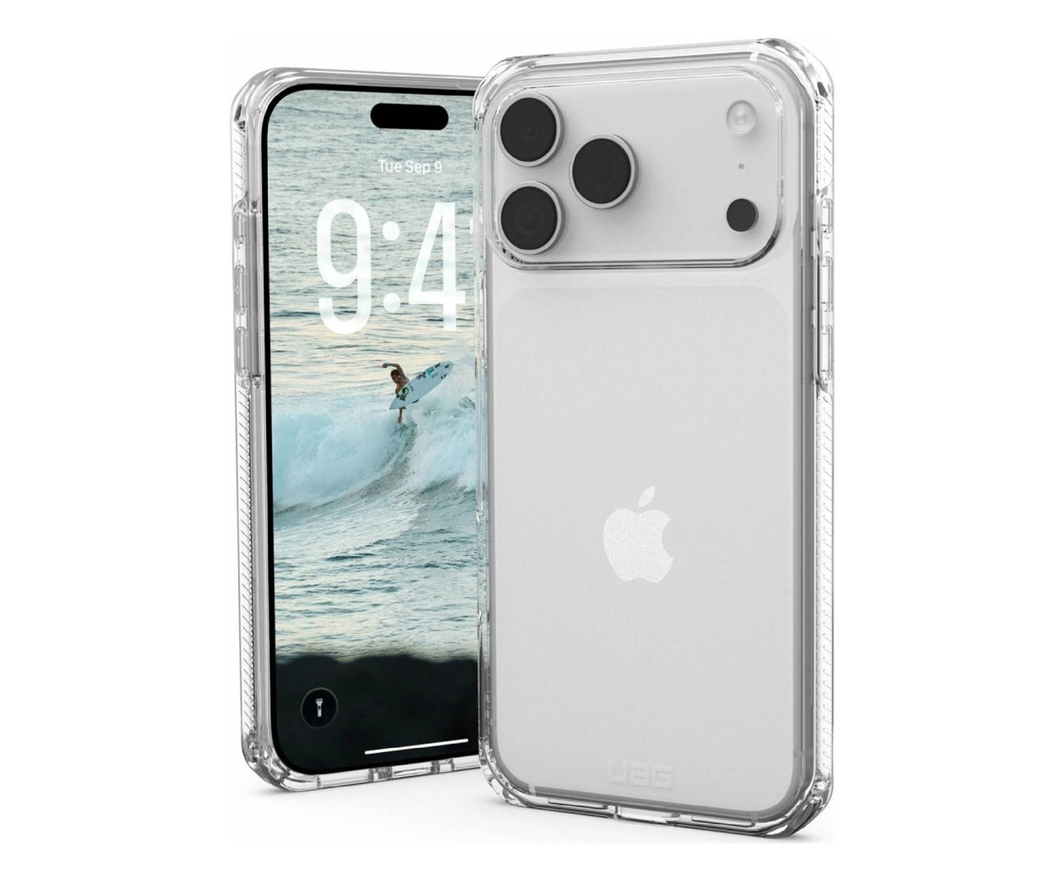 UAG Plyo etui do iPhone 17 Pro Max ice