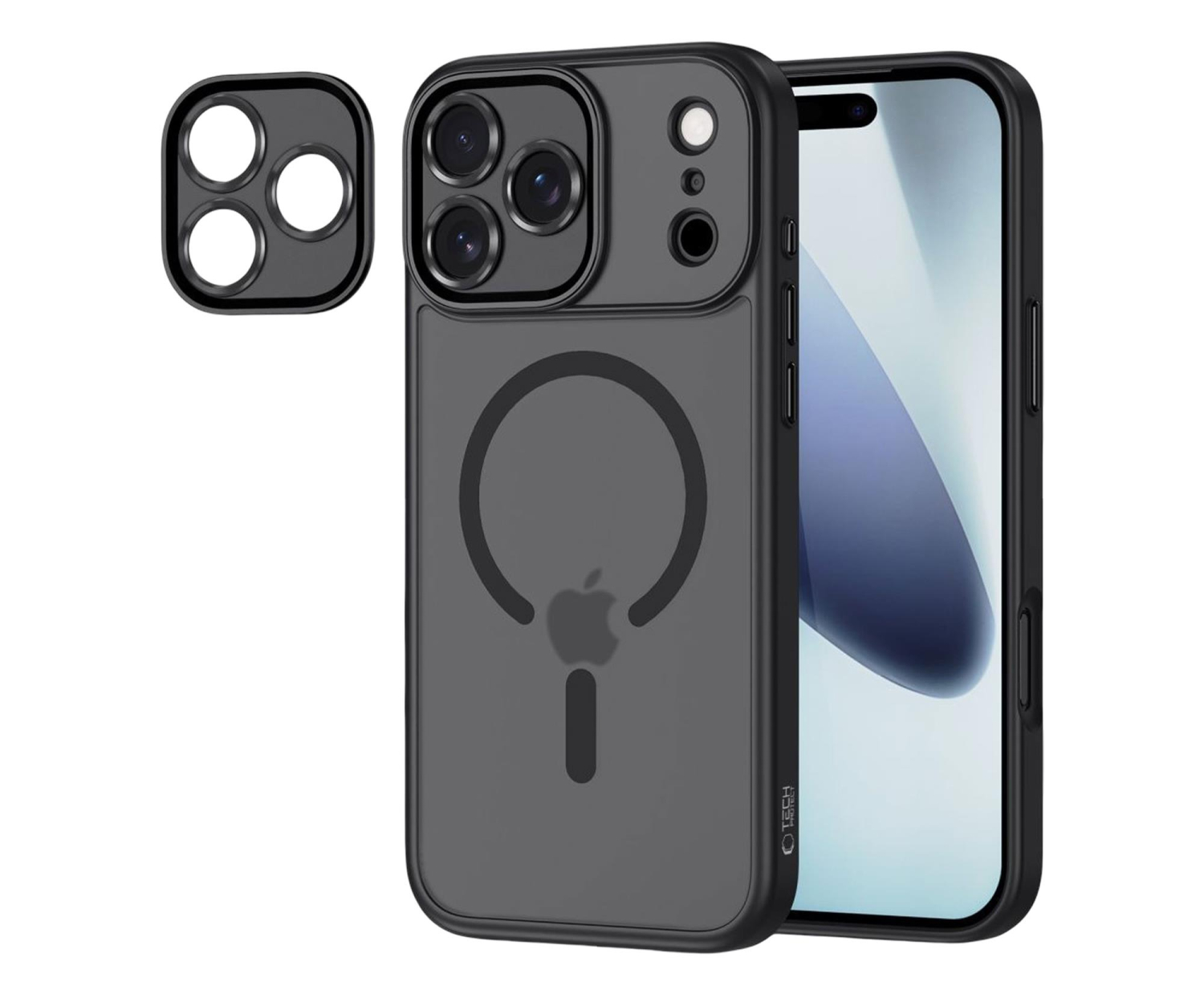 Tech-Protect Magcam Magsafe do Iphone 17 Pro Matte Black