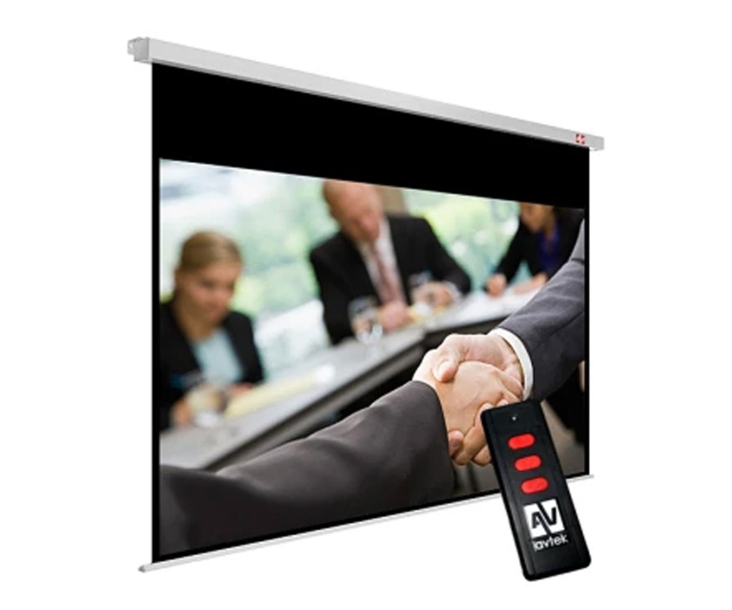 AVTek Ekran elektryczny Business Electric 300P (16:10, 300x227cm, powierzchnia biała, matowa)