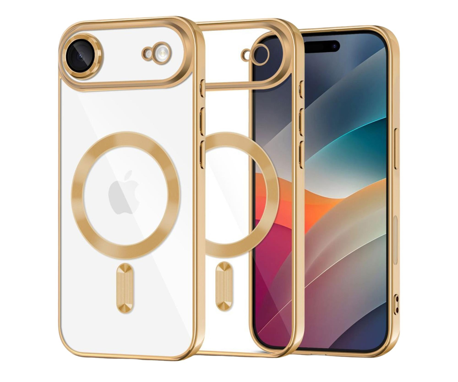 Tech-Protect Magflex Magsafe do Iphone 17 Air Shiny Gold