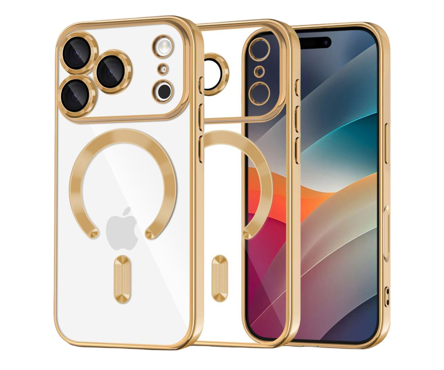 Tech-Protect Magflex Magsafe do Iphone 17 Pro Shiny Gold