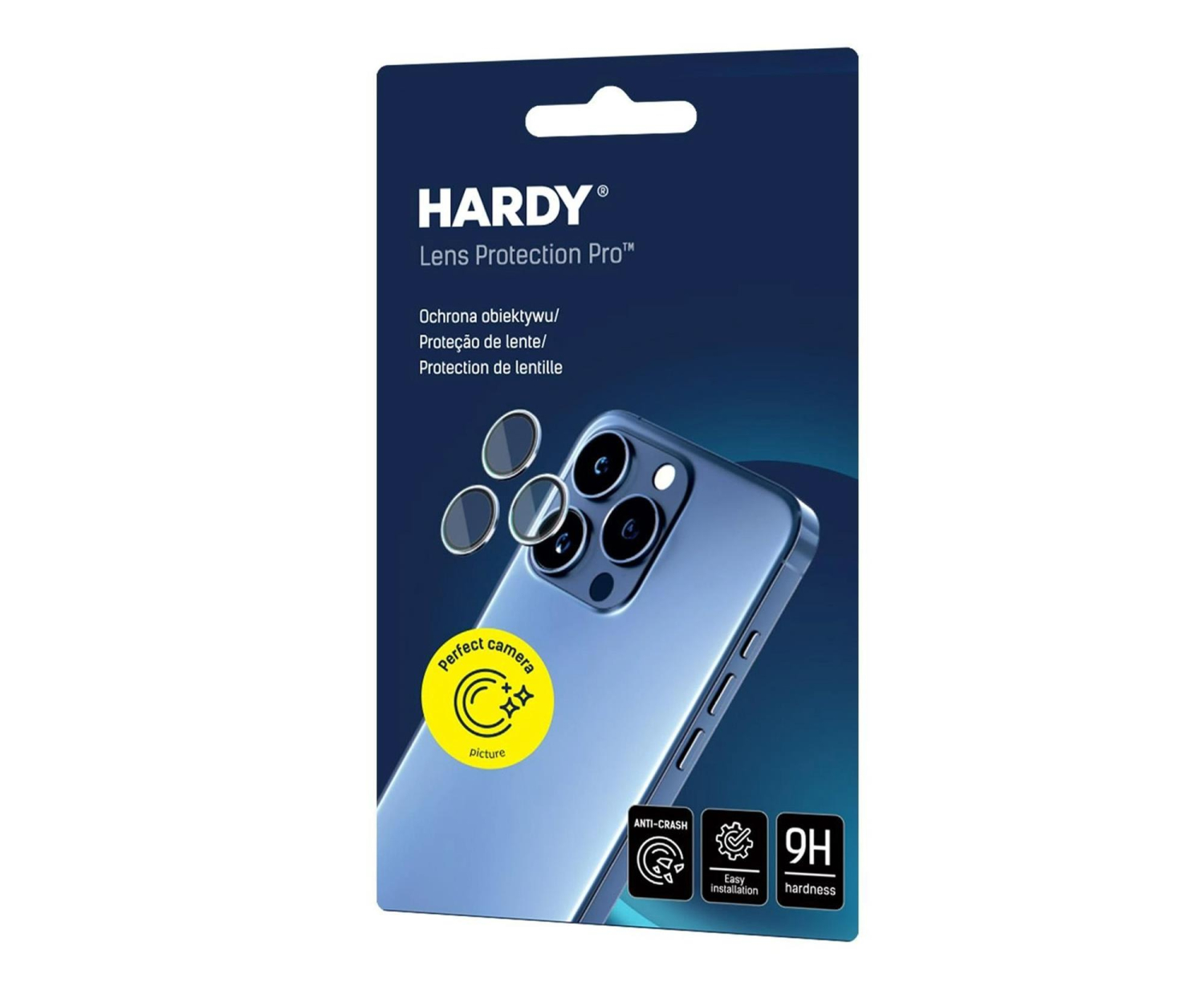 3mk HARDY Lens Protection Pro Titanium Gray do iPhone 17 Pro/17