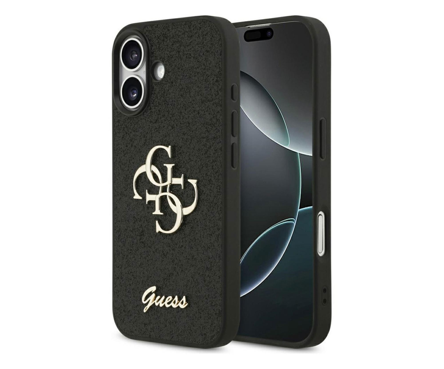 Guess 4G Strap 4G Classic Logo do iPhone 17 czarny