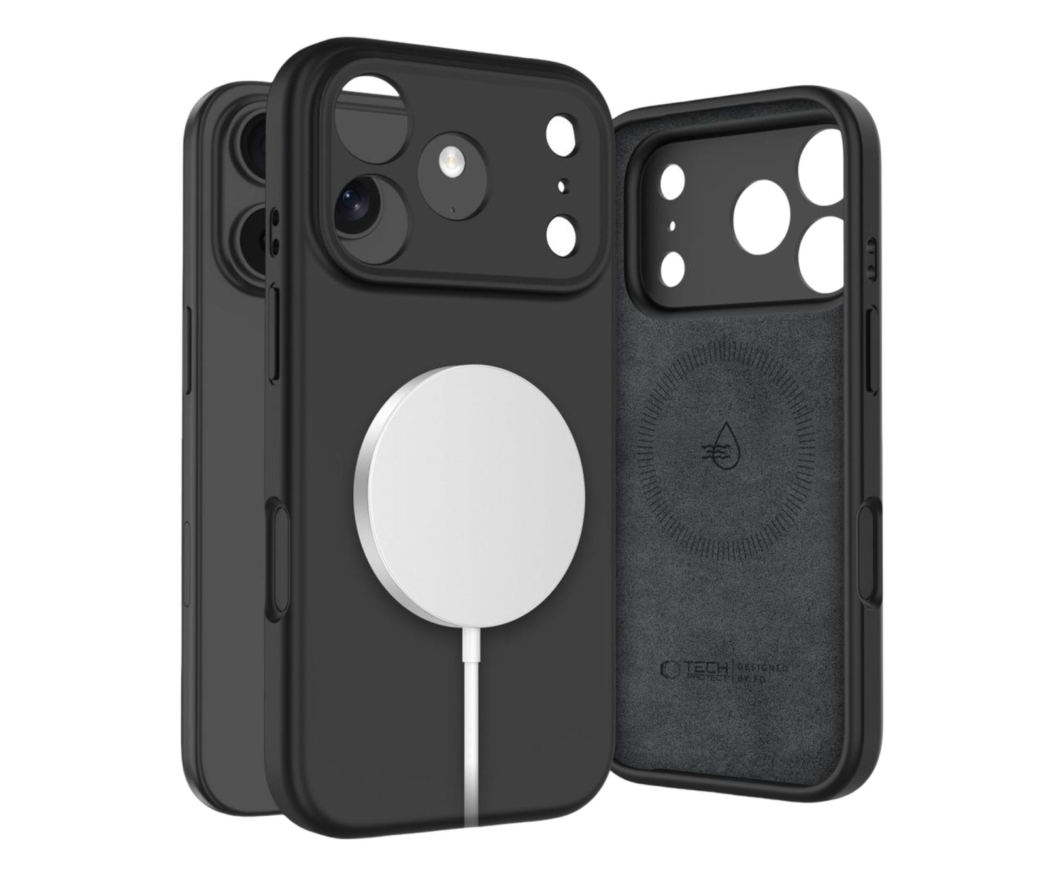 Tech-Protect Silicone Magsafe do Iphone 17 Pro Black