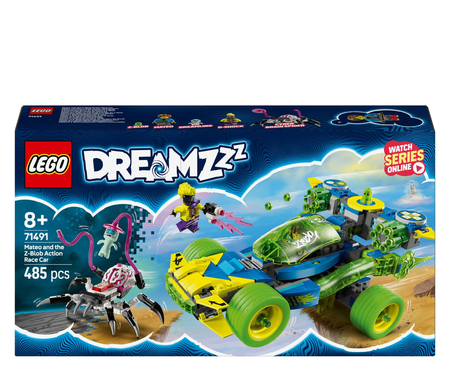 LEGO DREAMZzz 71491 Samochód wyścigowy Mateo i Z-bloba - odbiór za 0 zł we wszystkich salonach x-kom i Neonet