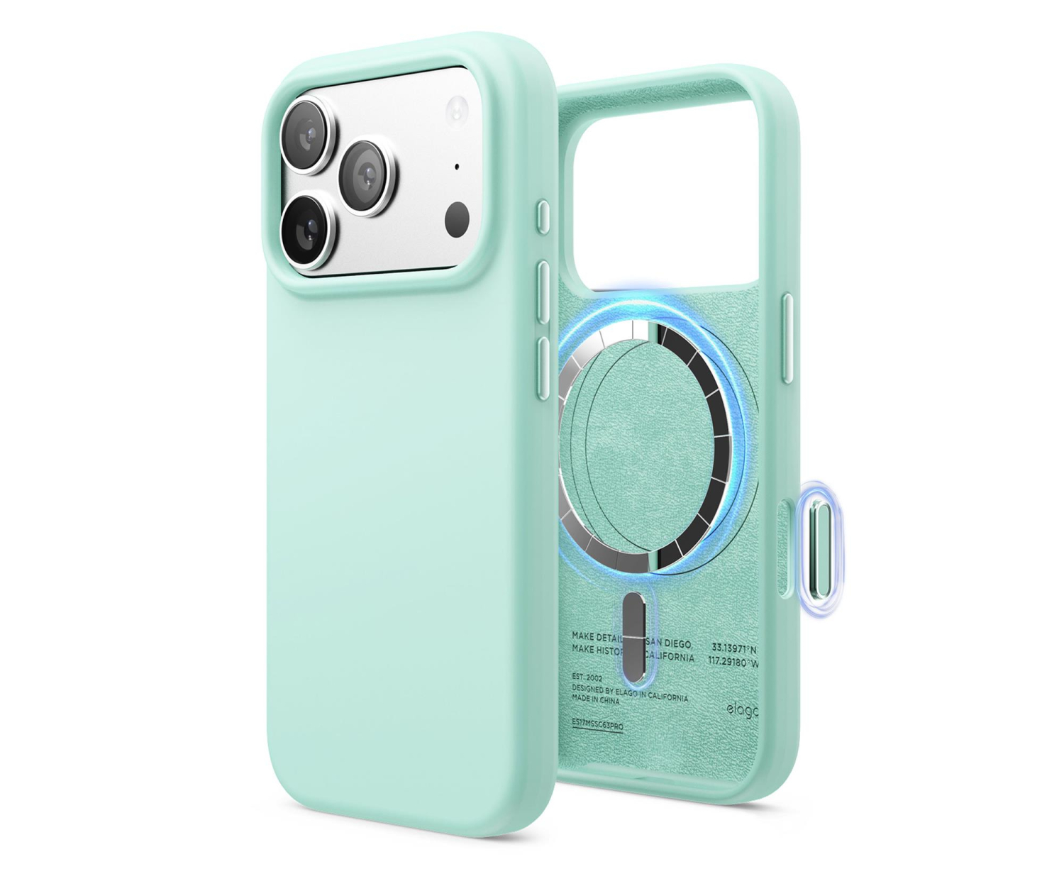 Elago Magsafe Silicon Case do iPhone 17 PRO Awua Sky