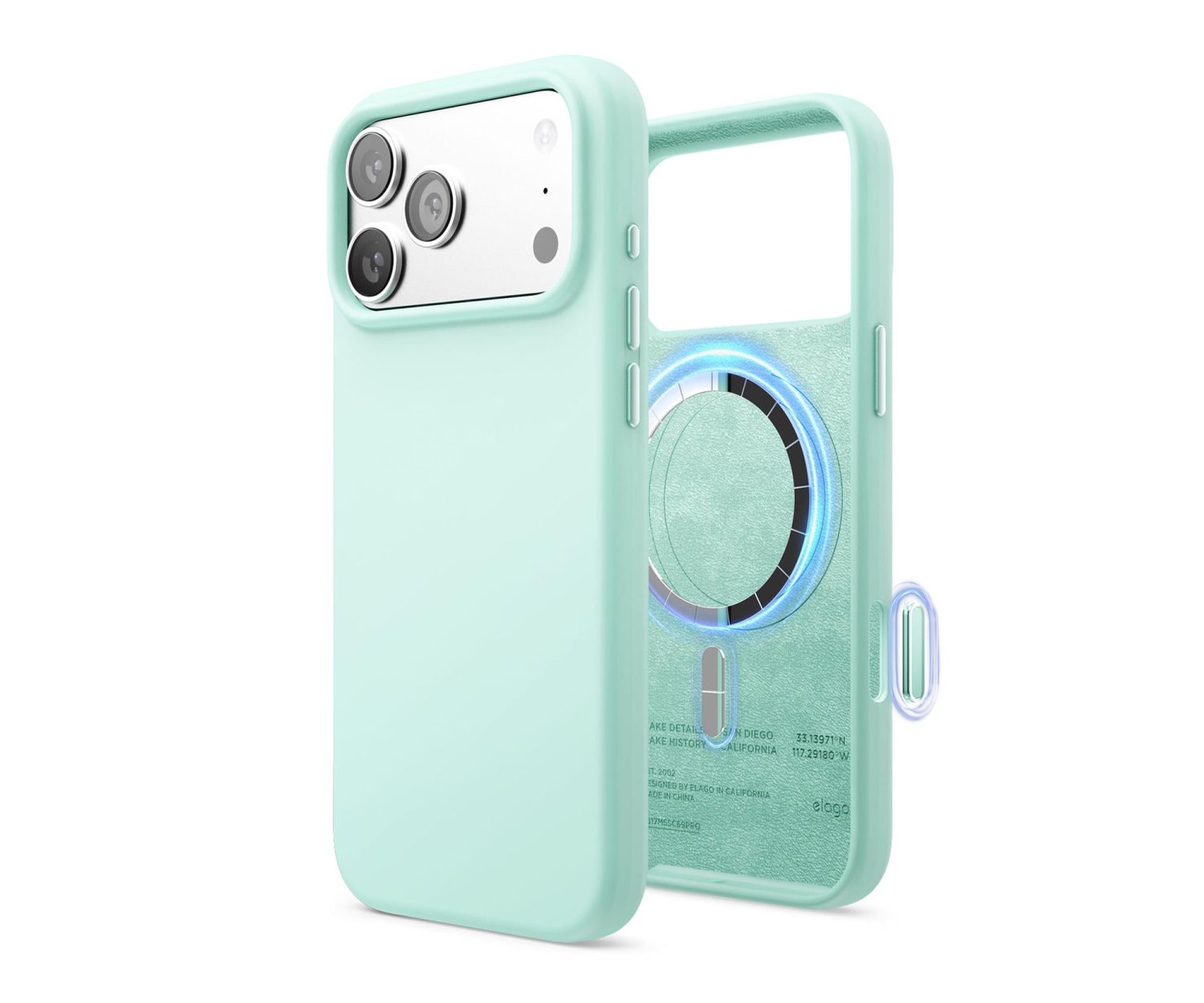 Elago Magsafe Silicon Case do iPhone 17 PRO Max Awua Sky